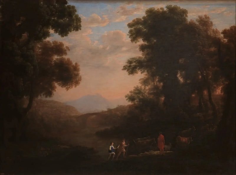 Przepust rzeki - Claude Lorrain