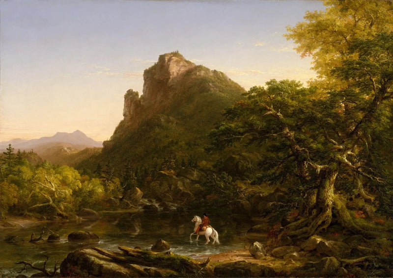 Przeprawa przez górę - Thomas Cole
