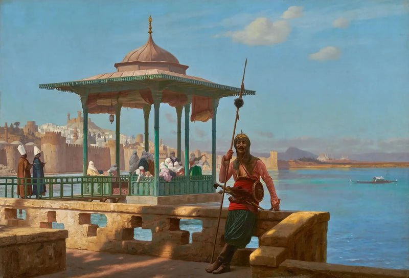 Harem w kiosku - Jean-Léon Gérôme