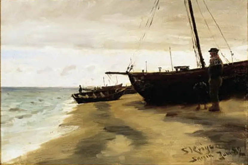 Buk południowy w Skagen. Czerwiec. - Peder Severin Krøyer