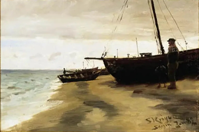 Buk południowy w Skagen. Czerwiec. - Peder Severin Krøyer
