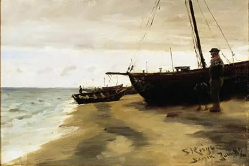 Buk południowy w Skagen. Czerwiec. - Peder Severin Krøyer