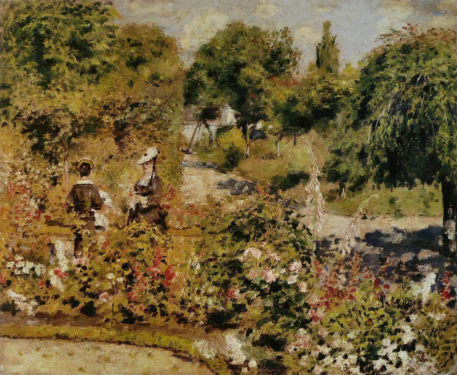 Ogród w Fontenay - Pierre-Auguste Renoir