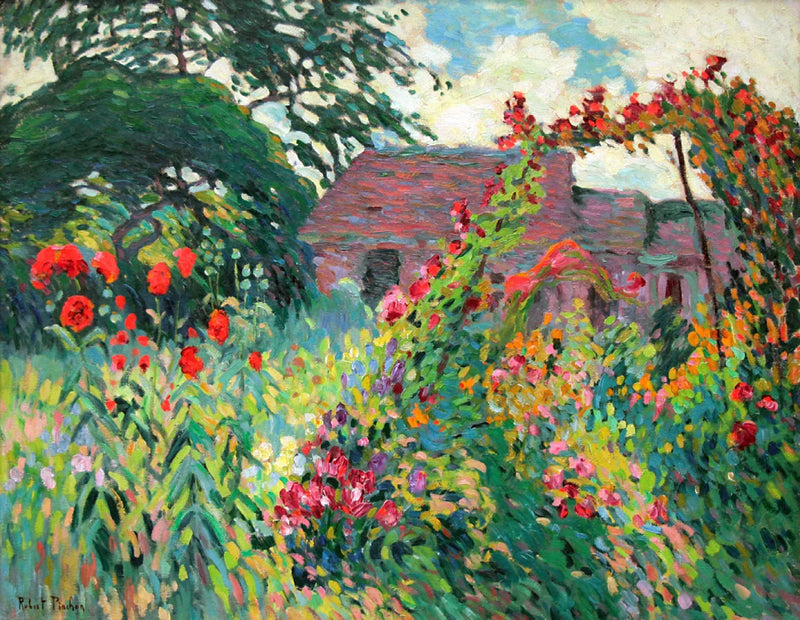 Ogród z makami - Robert Antoine Pinchon
