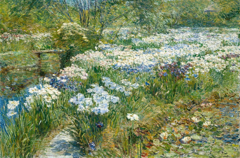 Ogród wodny - Childe Hassam