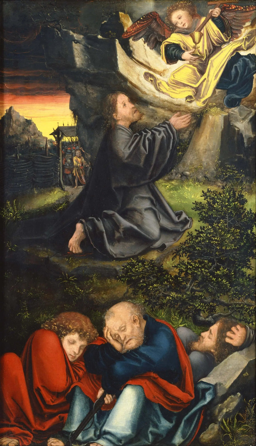 Ogród Getsemani - Lucas Cranach Starszy