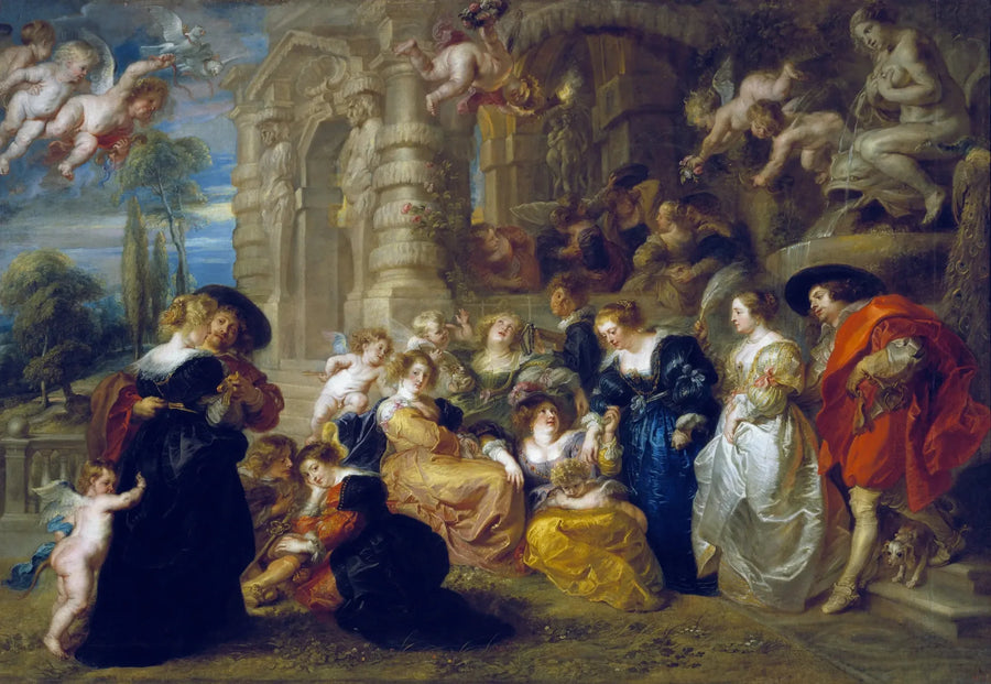 Ogród miłości - Peter Paul Rubens
