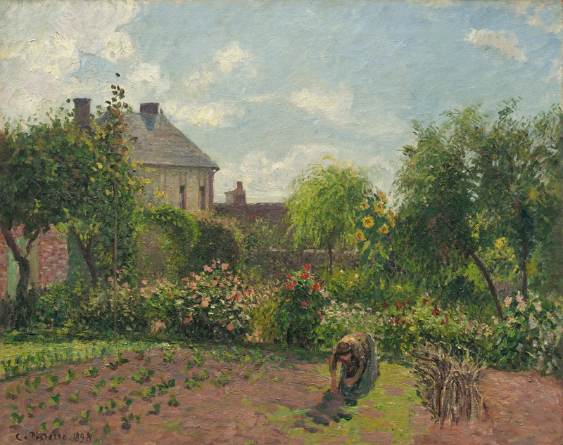 Ogród Artysty w Eragny - Camille Pissarro