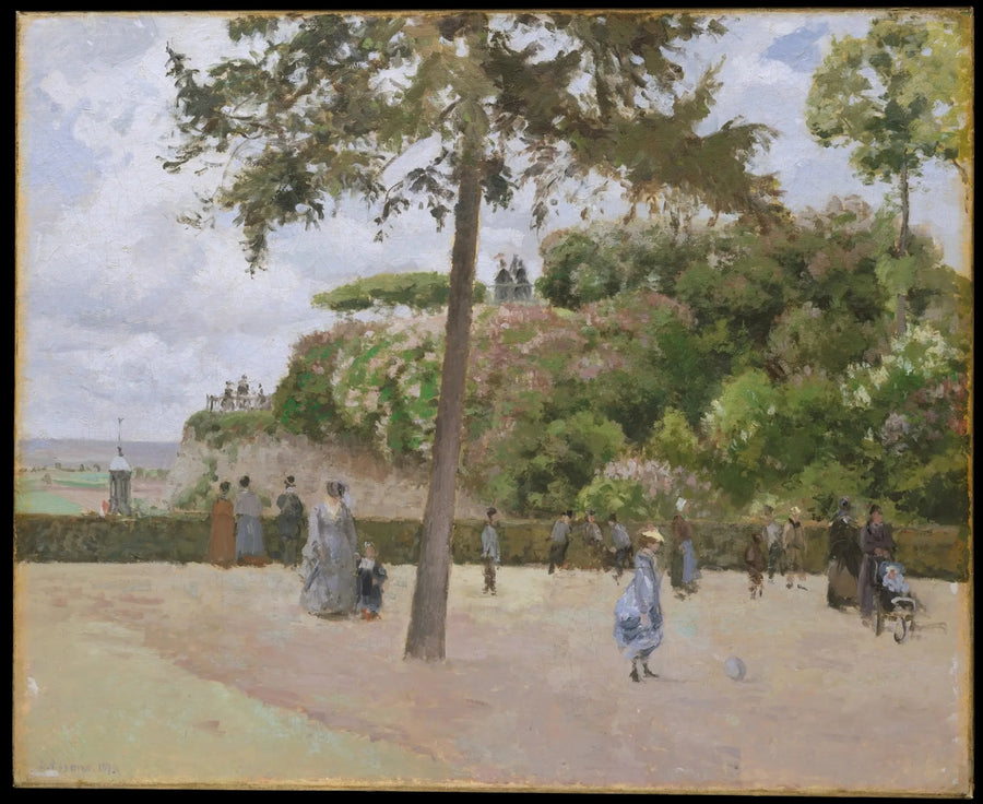 Ogród Miejski, Pontoise - Camille Pissarro