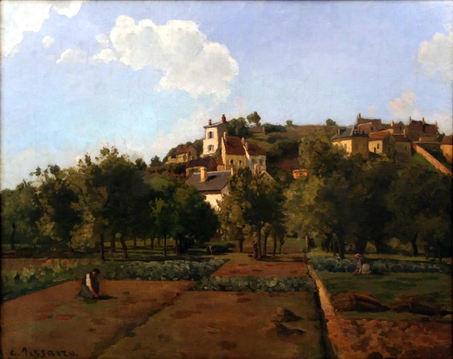 Ogród Maubuisson, Pontoise - Camille Pissarro