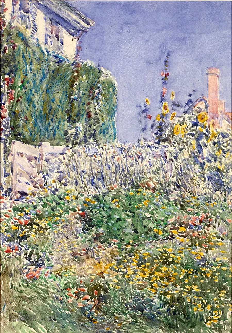 Ogród Thaxtera - Childe Hassam