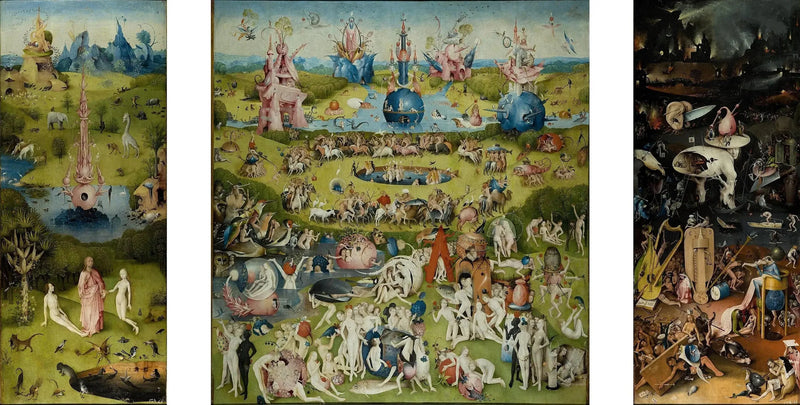 Ogród rozkoszy - Hieronymus Bosch