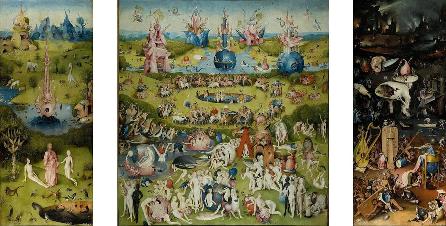 Ogród rozkoszy - Hieronymus Bosch