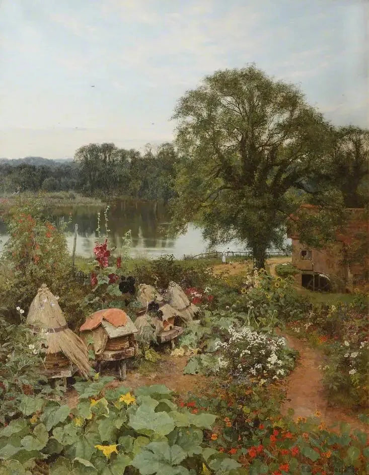 Ogród młynarza - Edward Wilkins Waite