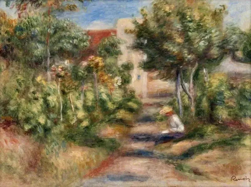 Ogród malarza - Pierre-Auguste Renoir