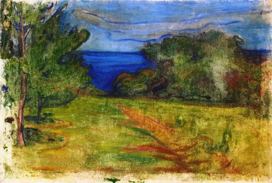 Ogród - Edvard Munch