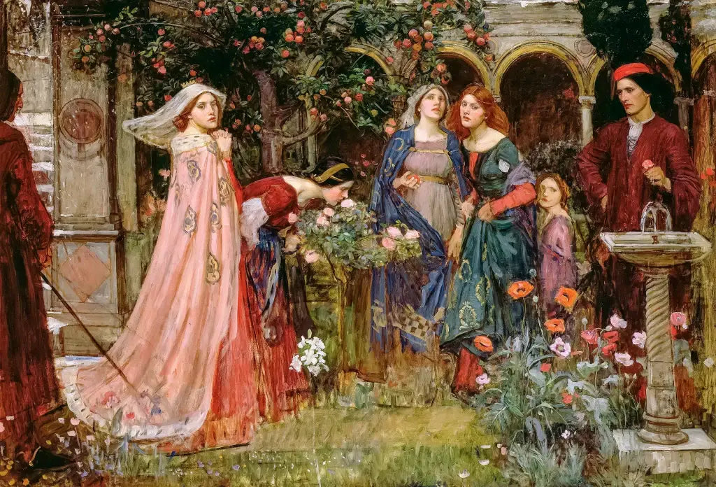Zaczarowany ogród - John William Waterhouse