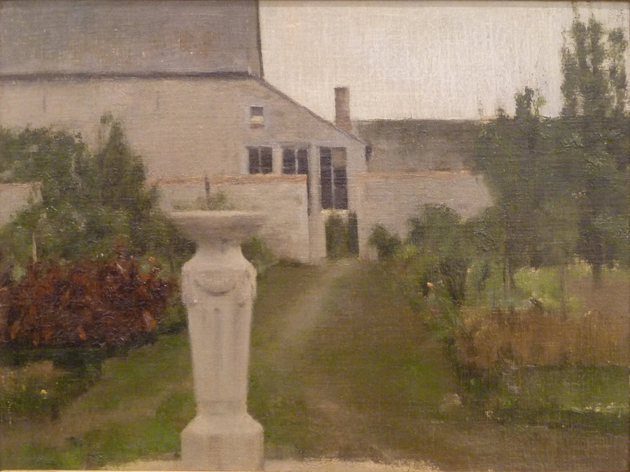ogród - Fernand Khnopff