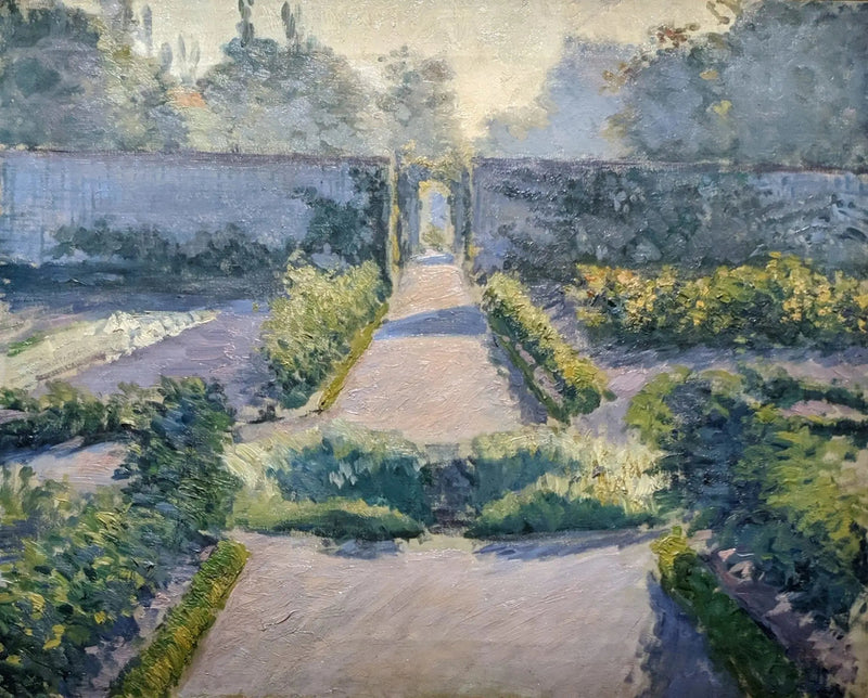 Ogród warzywny, Yerres - Gustave Caillebotte