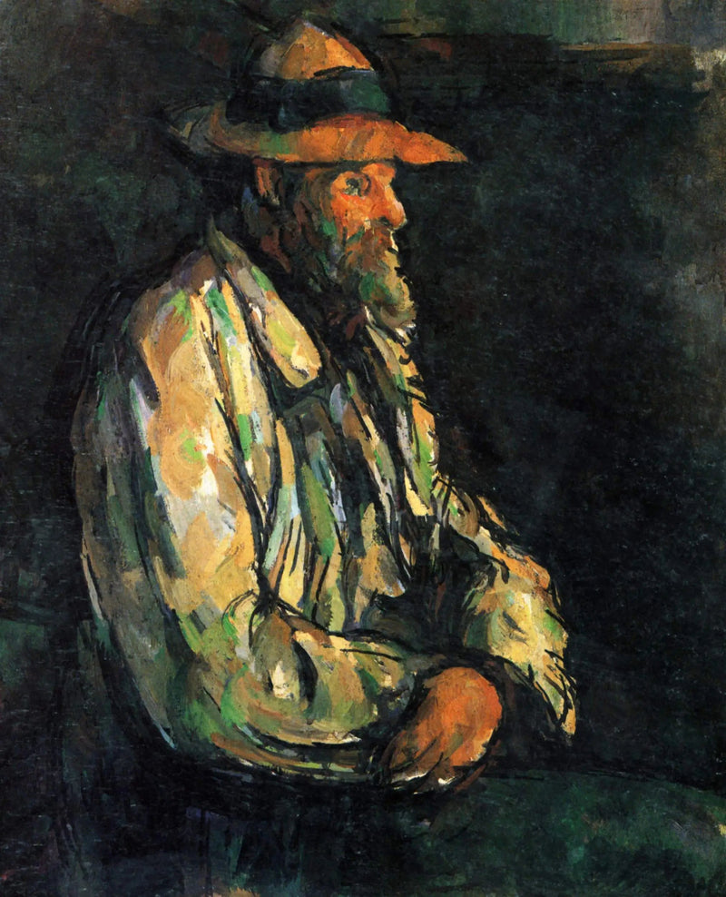 Ogrodnik Vallier - Paul Cézanne