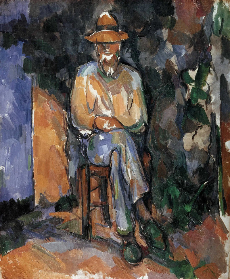 Ogrodnik Vallier - Paul Cézanne