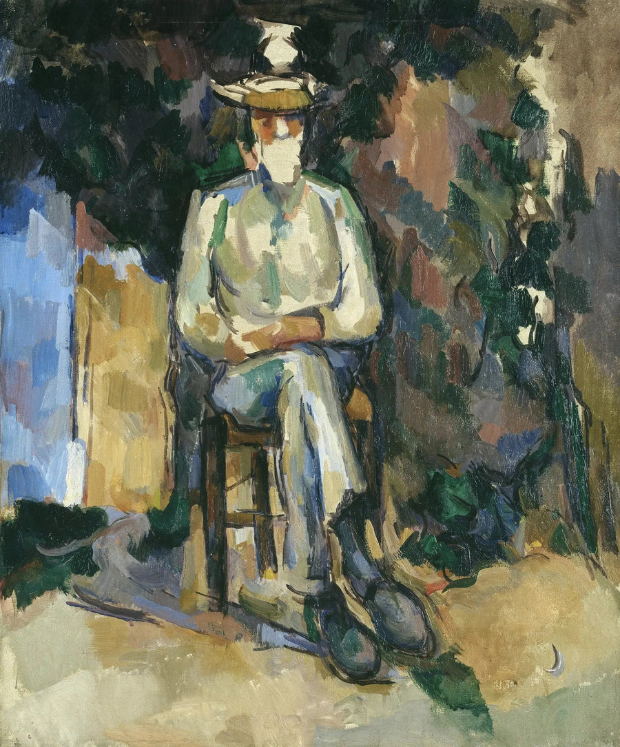 Ogrodnik Vallier - Paul Cézanne