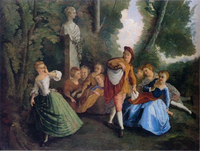 Gra w chowanego, według Lancreta - Paul Cézanne