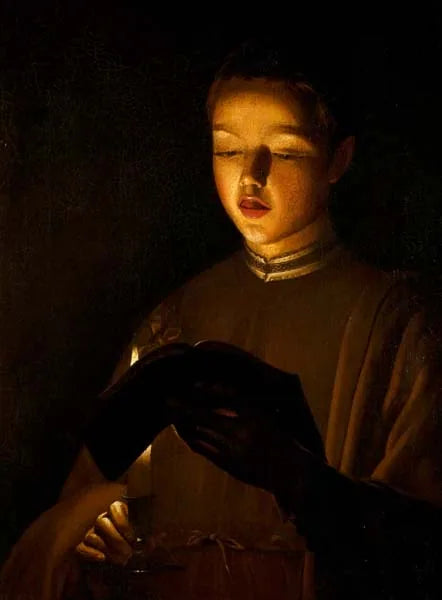 Młody piosenkarz - Georges de La Tour