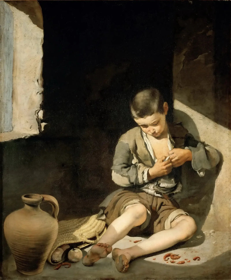 Młody żebrak - Bartolomé Esteban Murillo