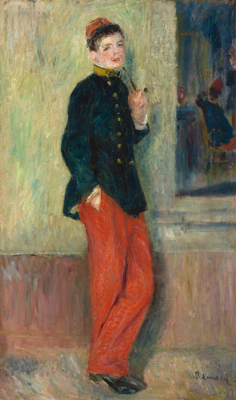 Młody żołnierz - Pierre-Auguste Renoir