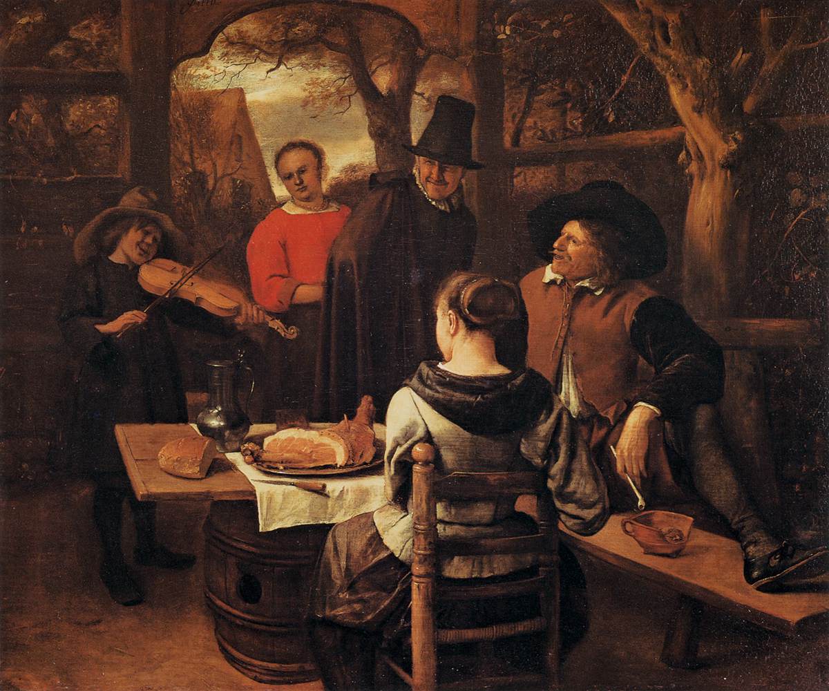 Le jeune violoniste - Jan Steen