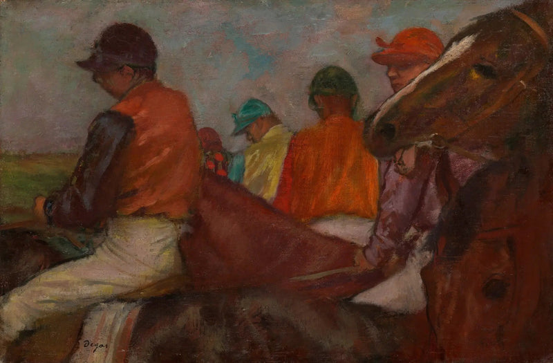 Jeździec - Edgar Degas