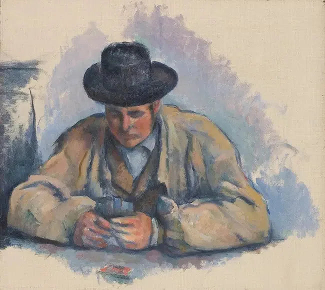 Gracz w karty - Paul Cézanne