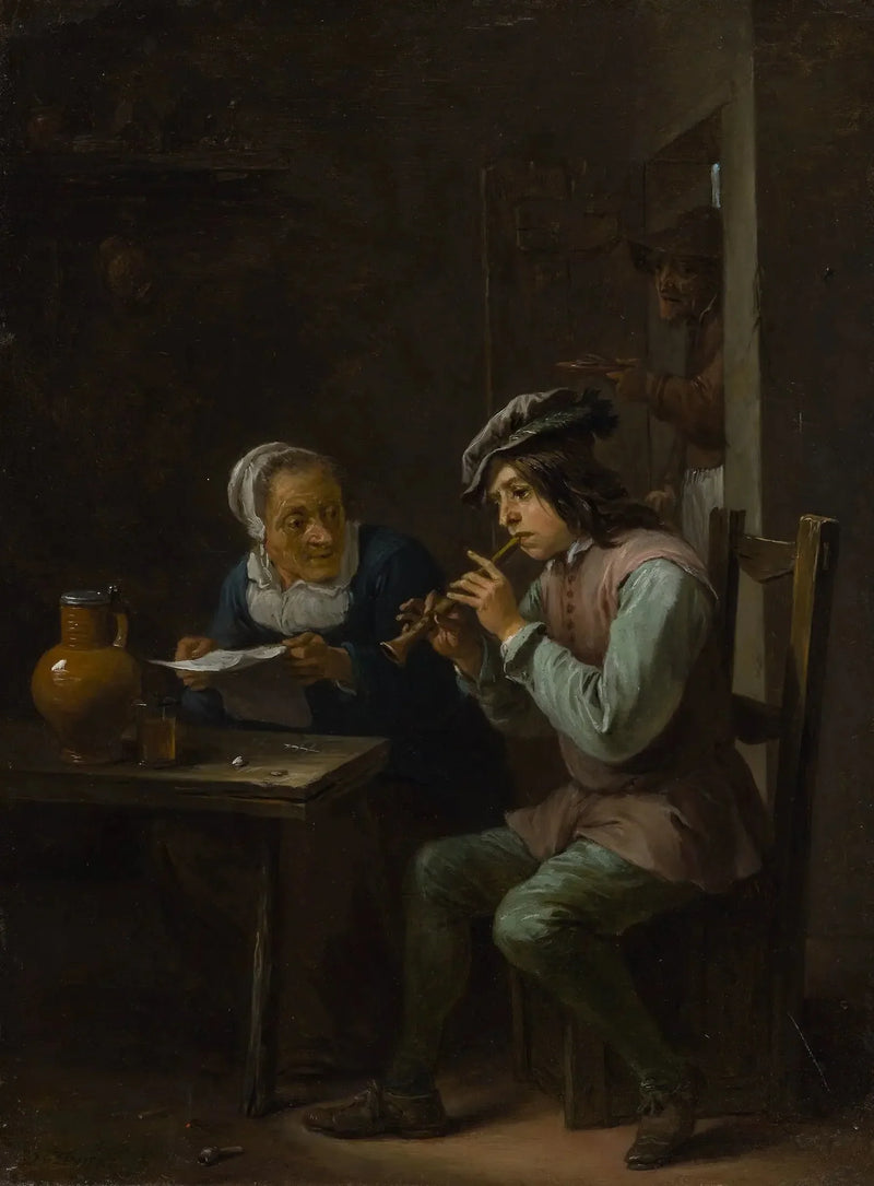 Fleciarz - David Teniers Młodszy