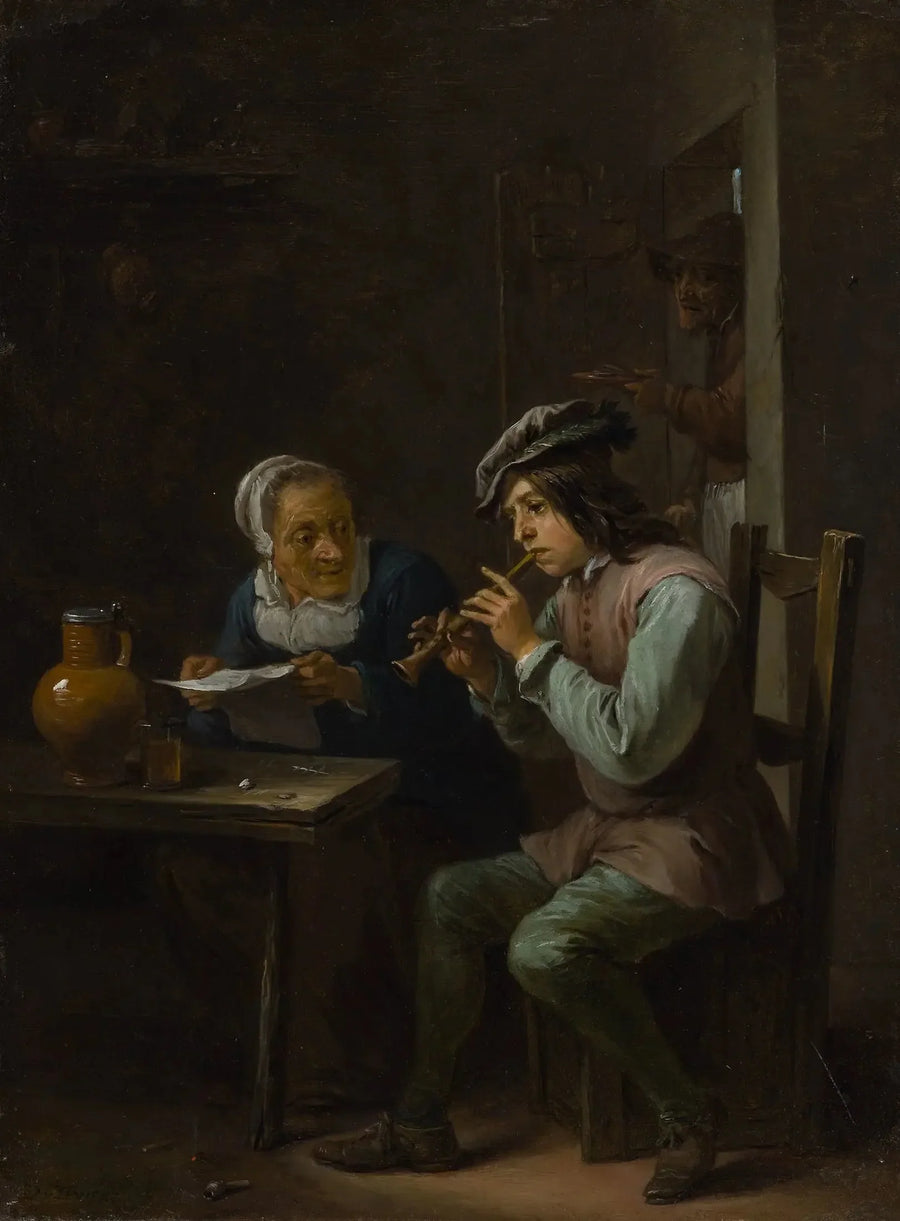 Fleciarz - David Teniers Młodszy