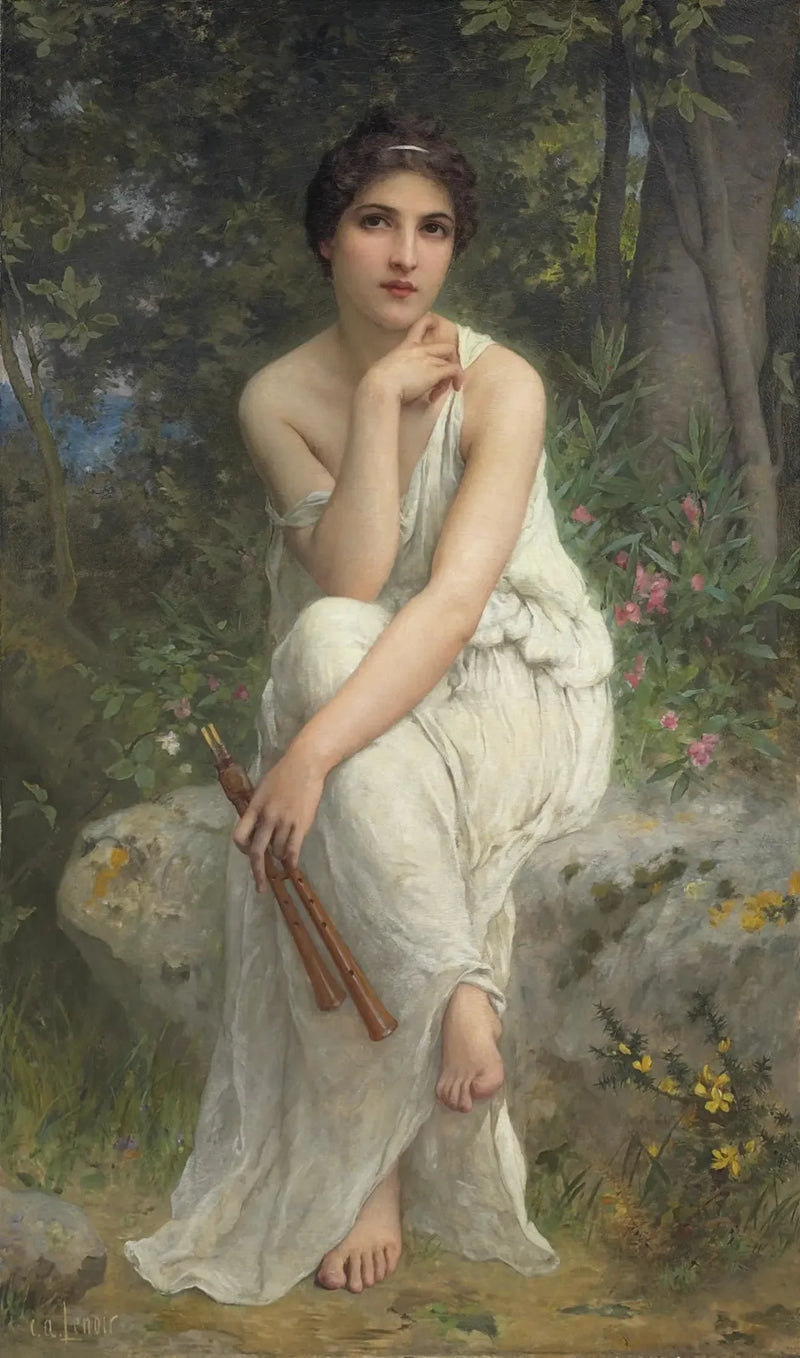 Grajacy na fujarce - Charles Amable Lenoir