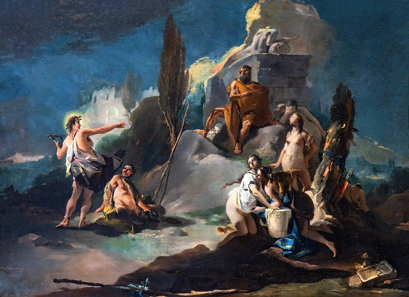 Sąd Midasza - Giovanni Battista Tiepolo