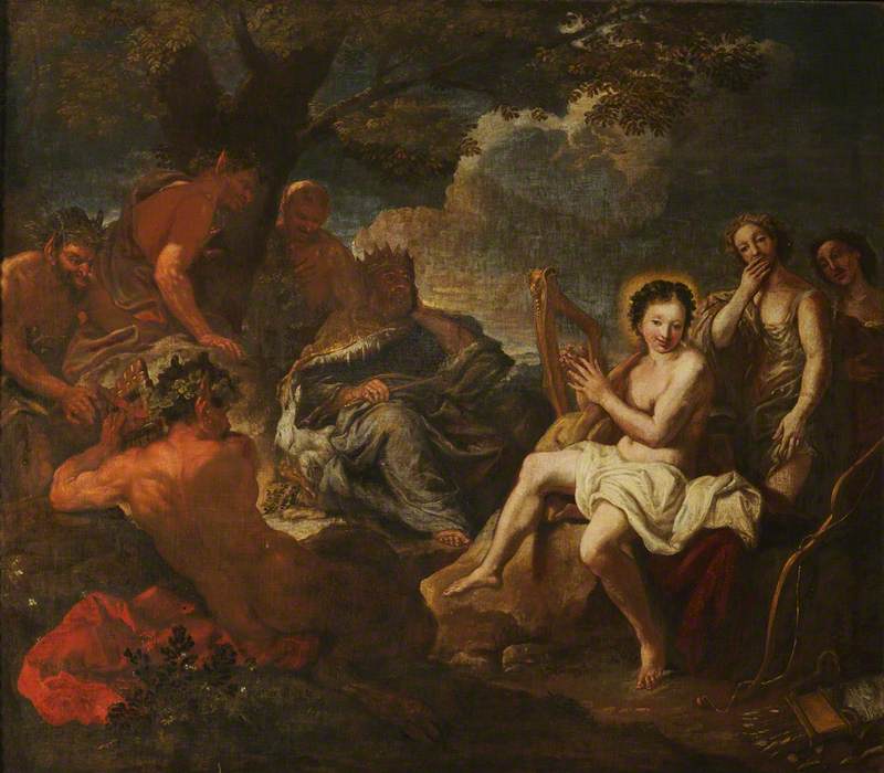 Sąd Midasza - Sebastiano Ricci