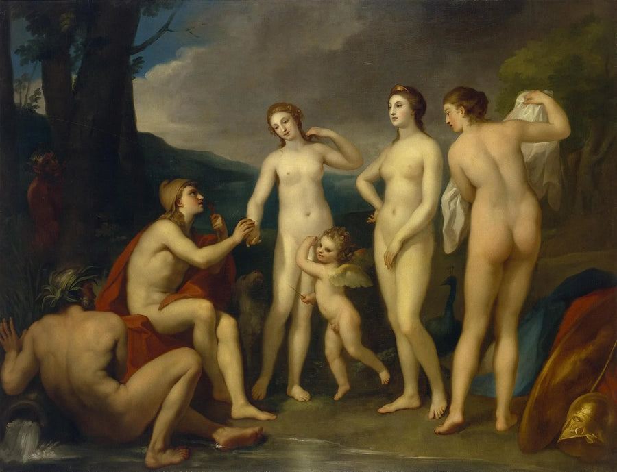 Sąd Parysa - Anton Raphael Mengs