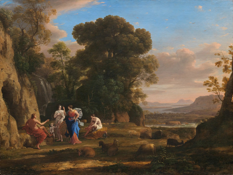 Sąd Parysa - Claude Lorrain