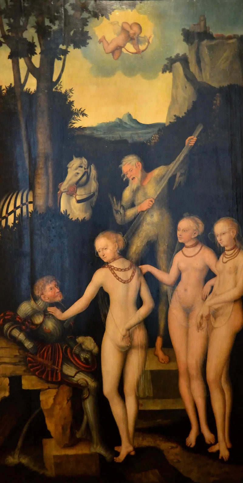 Sąd Parysa - Lucas Cranach Starszy