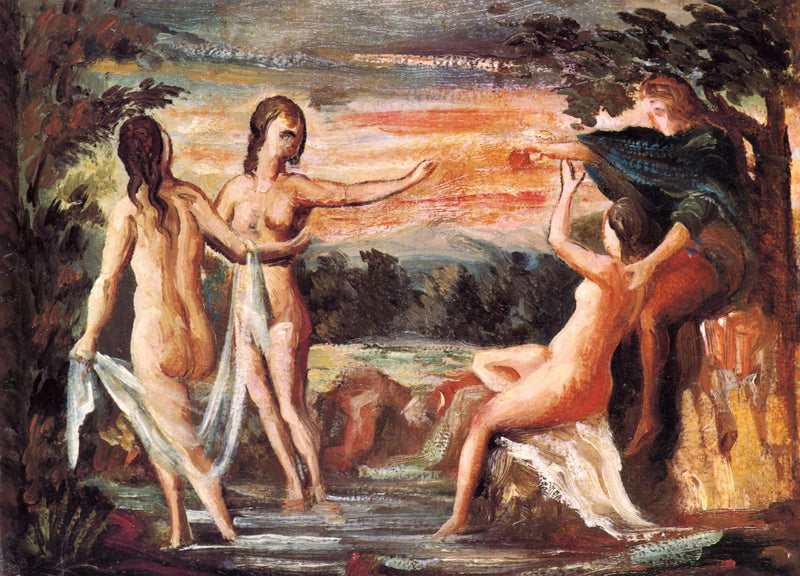 Sąd Parysa - Paul Cézanne