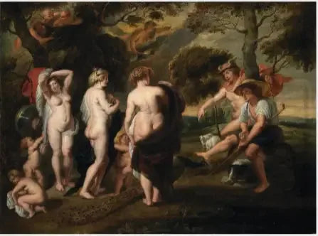 Le Jugement de Paris - Peter Paul Rubens image 1 reproduction de peinture à l’huile