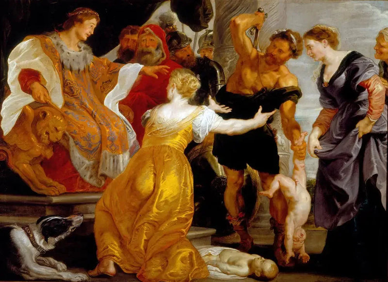 Sąd Salomona - Peter Paul Rubens