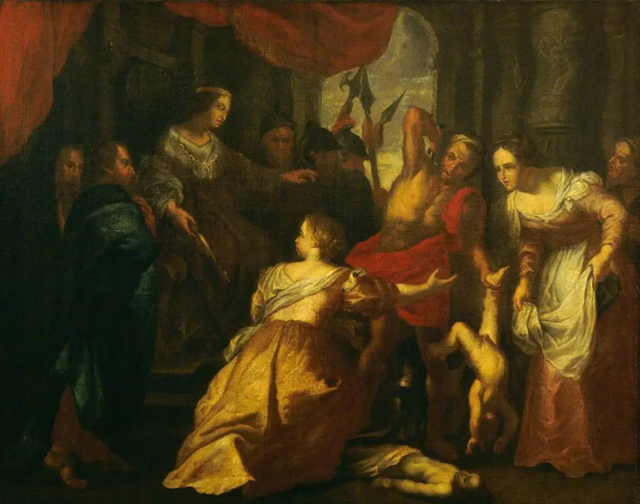Sąd Salomona - Peter Paul Rubens