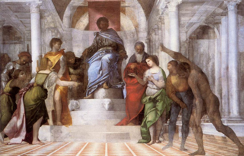Sąd Salomona - Sebastiano del Piombo