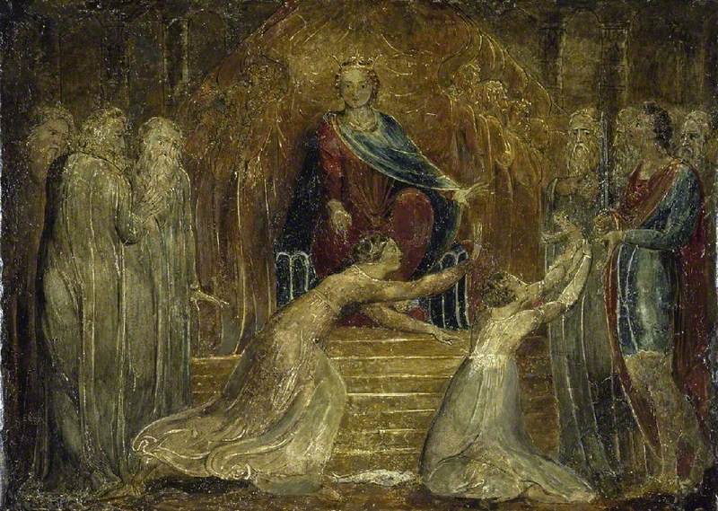 Sąd Salomona - William Blake