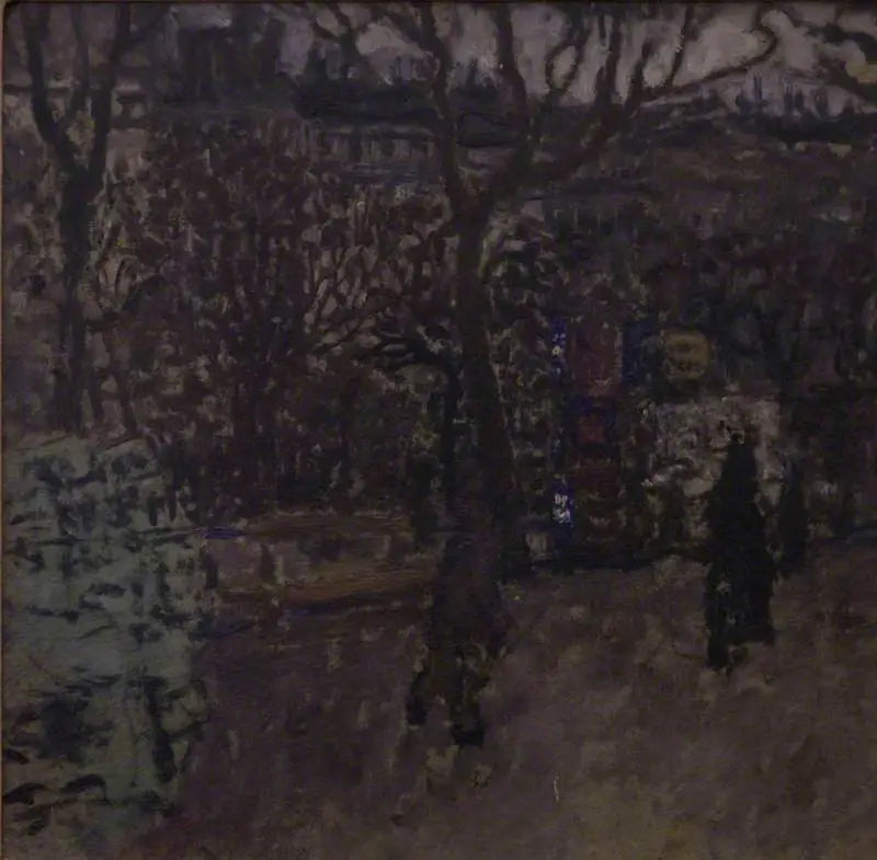 Kiosk, Bulwar Batignolles - Pierre Bonnard