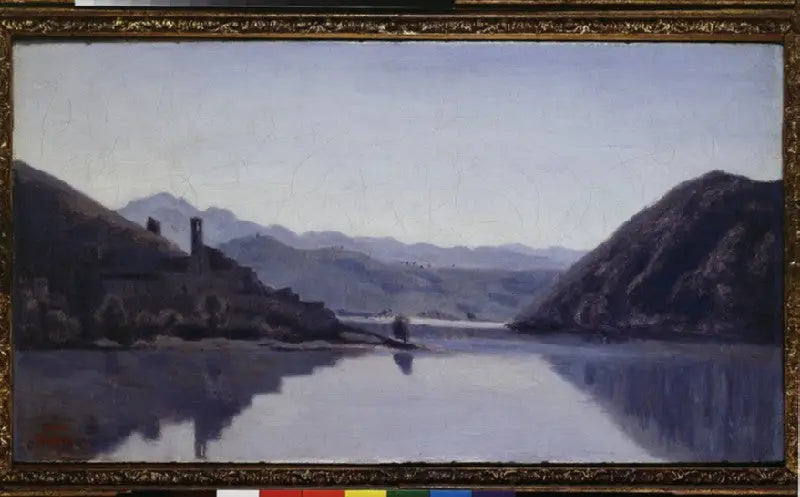 Jezioro Piediluco - Jean-Baptiste Camille Corot