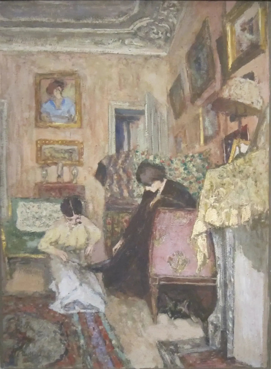 Sznurowadło do botki - Édouard Vuillard